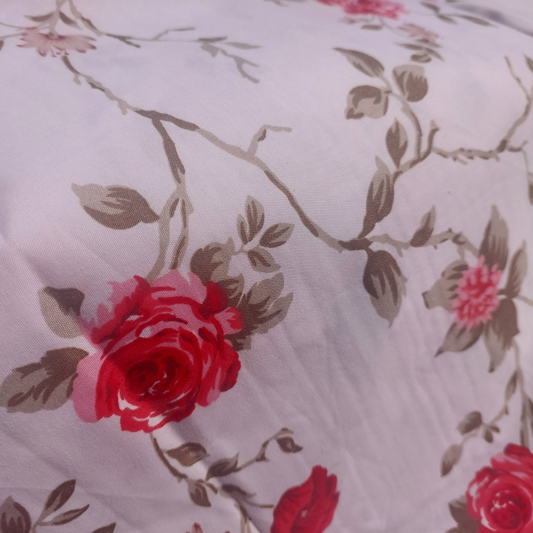 Red Blossom Sheet Set